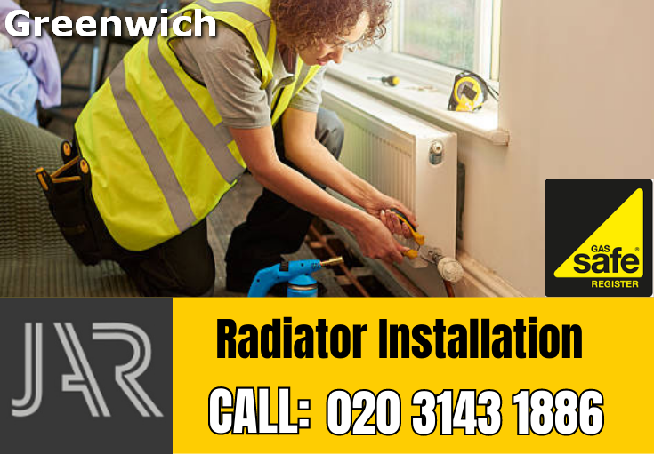 radiator installation Greenwich